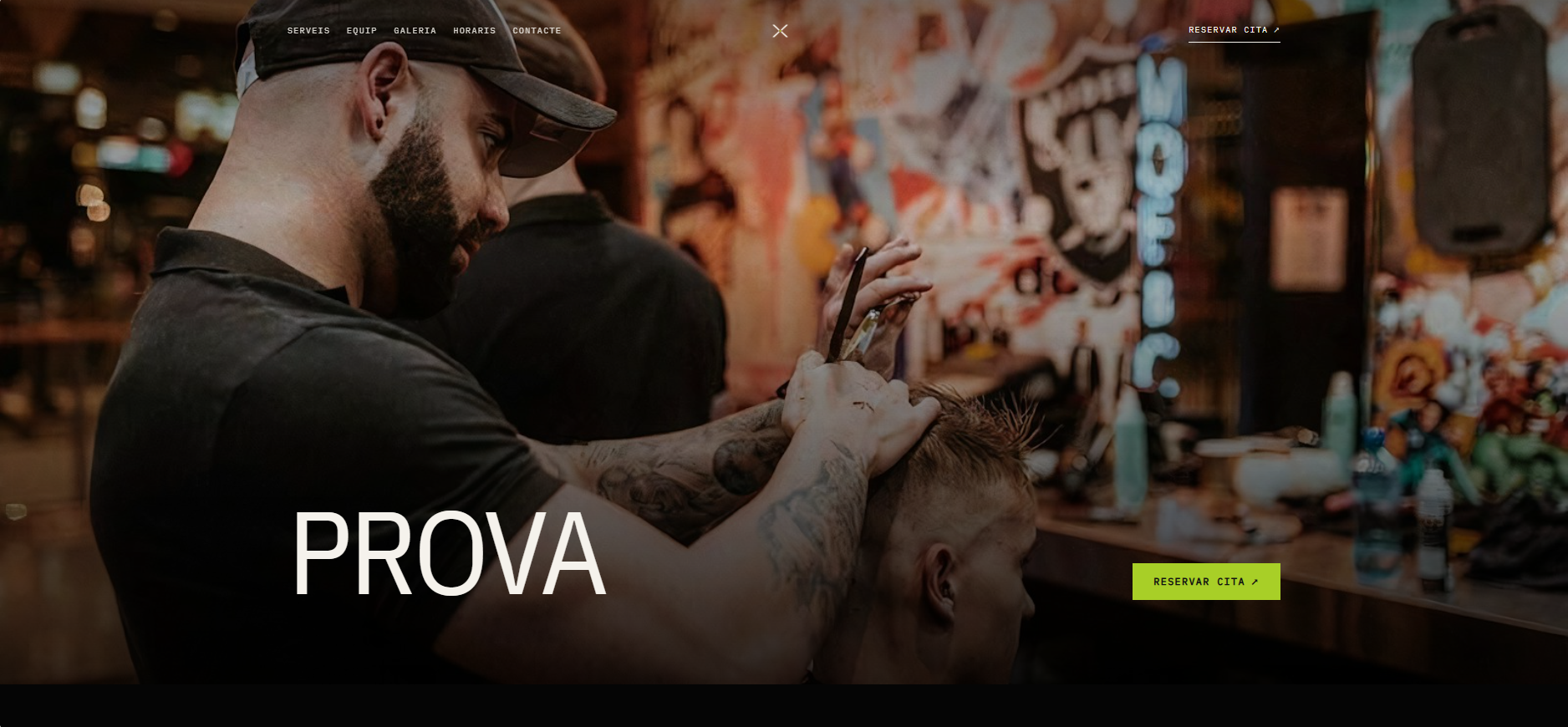 Nexva Barbers — web pública